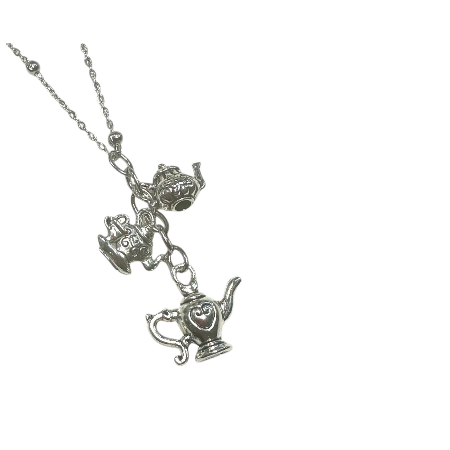 Tea Themed Charm Necklace - wholesale