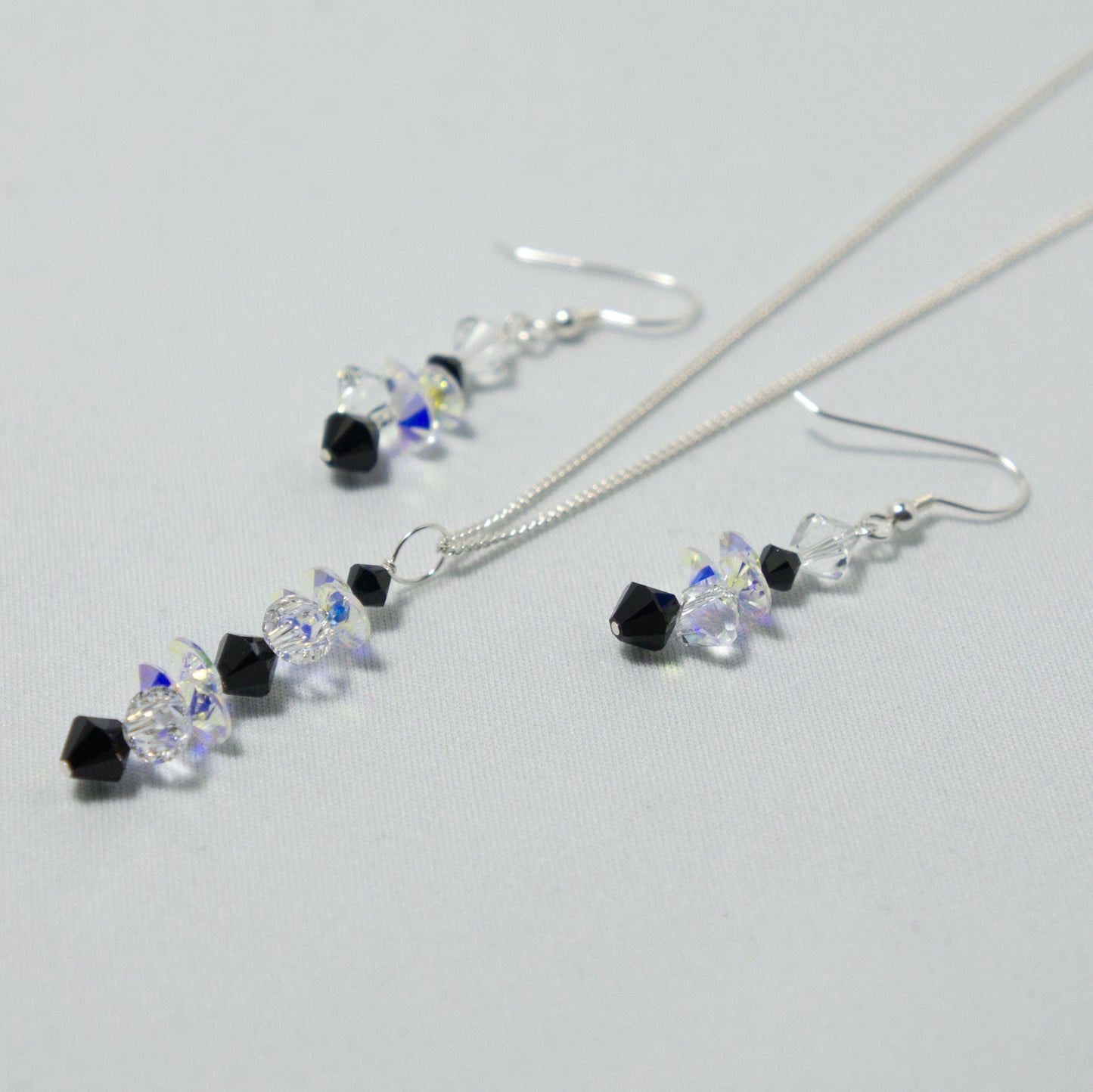 Cluster Earring and Necklace Sets